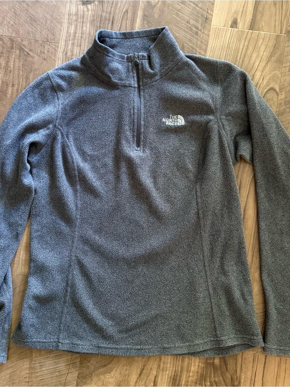 The North Face Charcoal Half-Zip Fleece Pullover